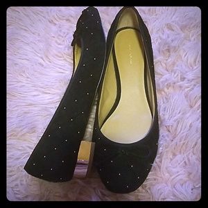 Quilted Black Ann Taylor Shoes
